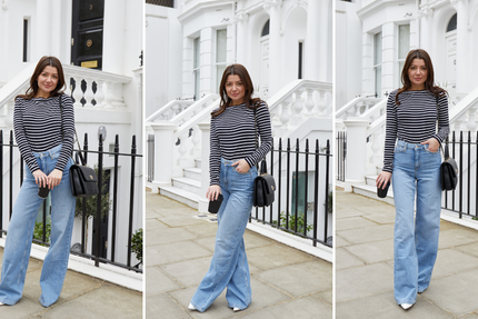 Forever Summer: our new High Waisted Wide Leg Jean