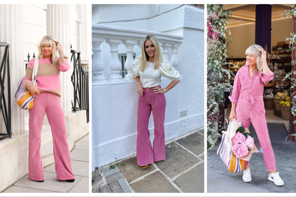Donna Ida x Fran Bacon: Kate the Flare and Angie the Jumpsuit in Briar Rose