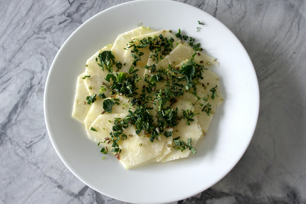 Donna's Pineapple Carpaccio and Mint Recipe