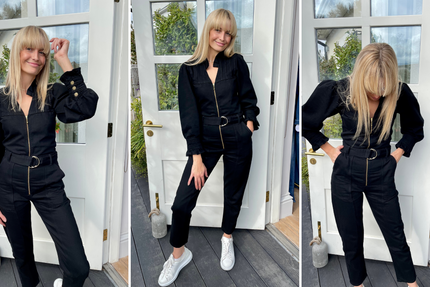 Say Hello To Edna Jumpsuit in Blackest