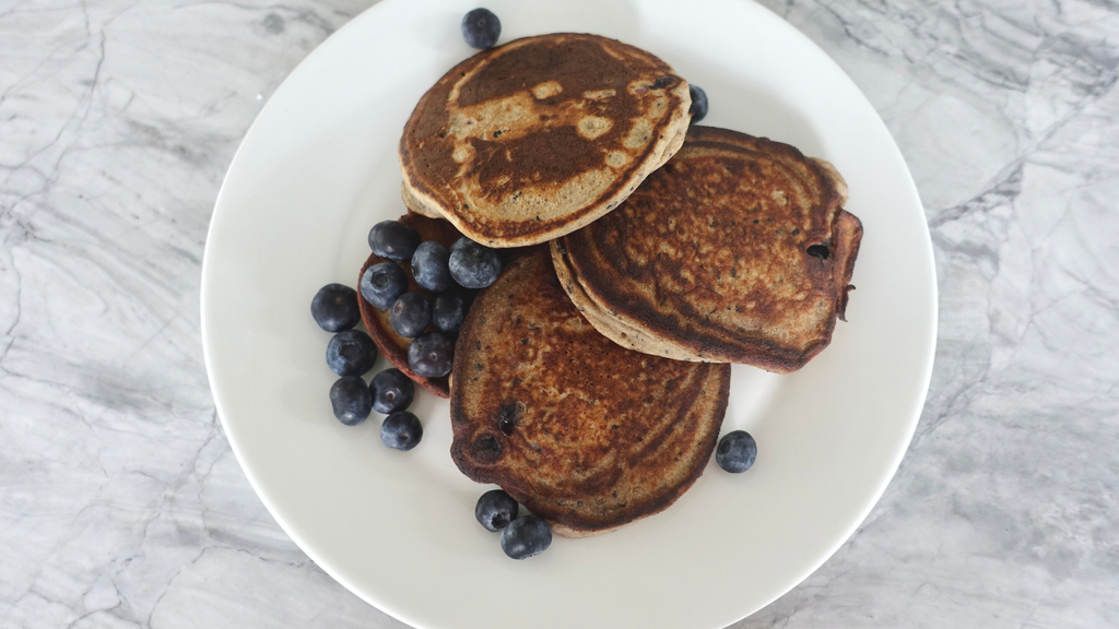 Donna's Blueberry Buckwheat Pancakes Recipe Donna Ida
