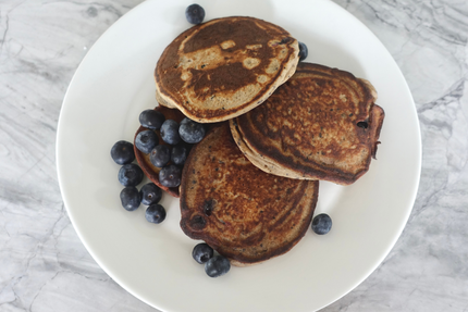 Donna's Blueberry Buckwheat Pancakes Recipe