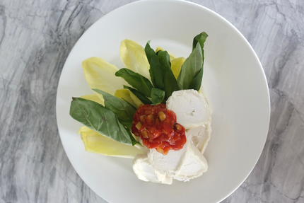 Donna's Goats Cheese and Basil Salad Recipe