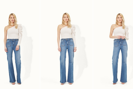 There's Something About Trixie Plaited Waist Flares