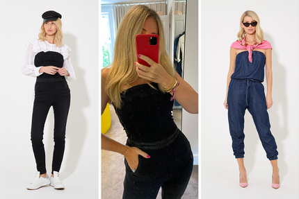 How To Wear Strapless Jumpsuits