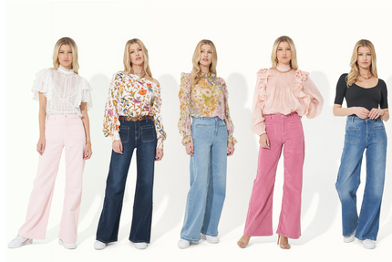 Kate is Back - Our best-selling high-waisted flares