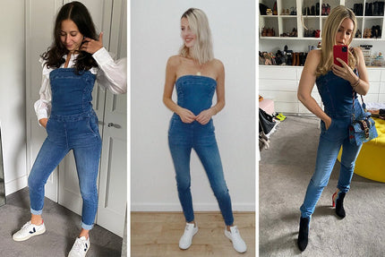 Donna Ida Thornton on how to style Olivia The Strapless Denim Jumpsuit