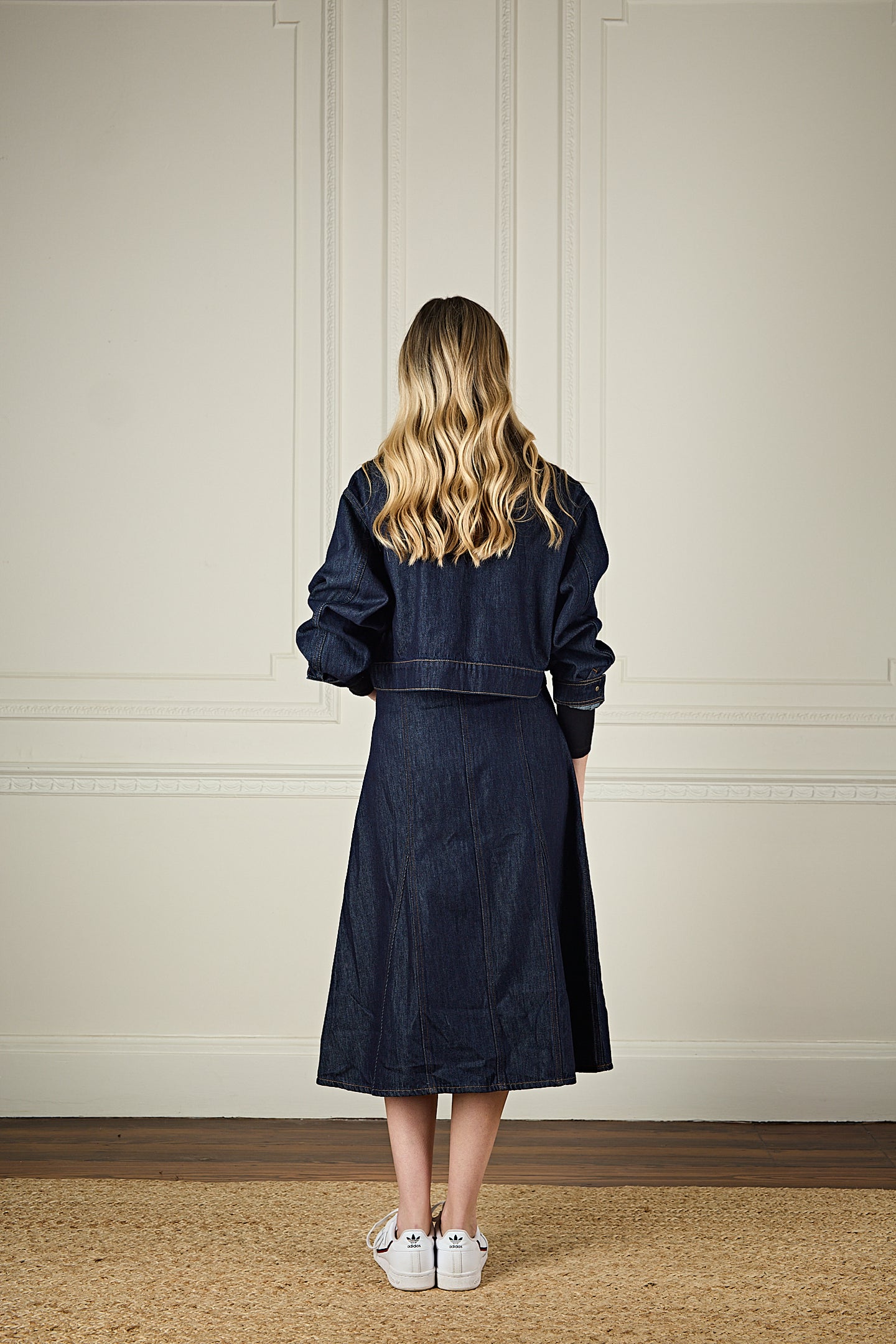 Dudette The Reimagined Cropped Jacket | Brand Spanking New [Dark Denim]