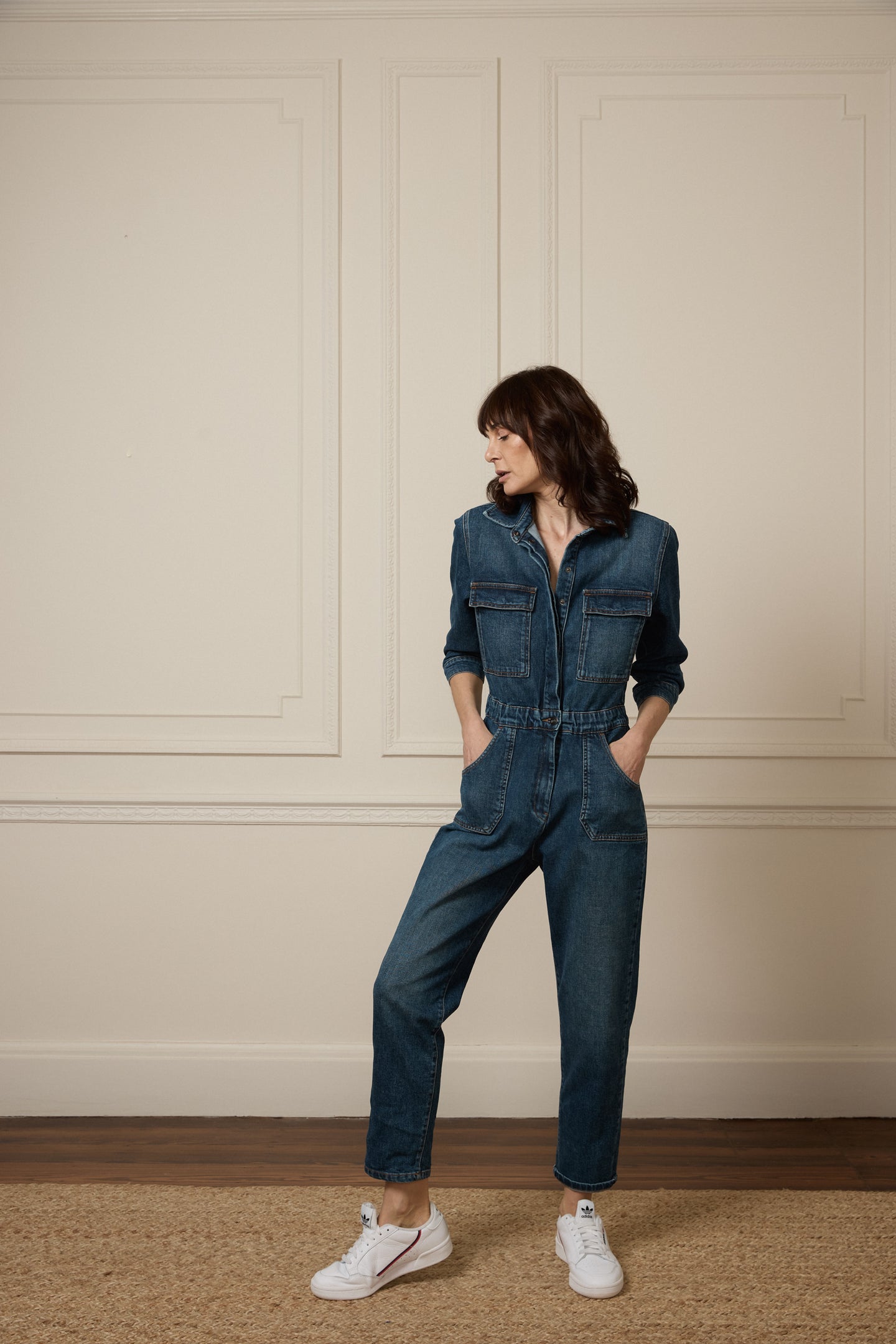 Dusty The Super Downtown Jumpsuit | Classic Dreamer [Dark Blue Denim]