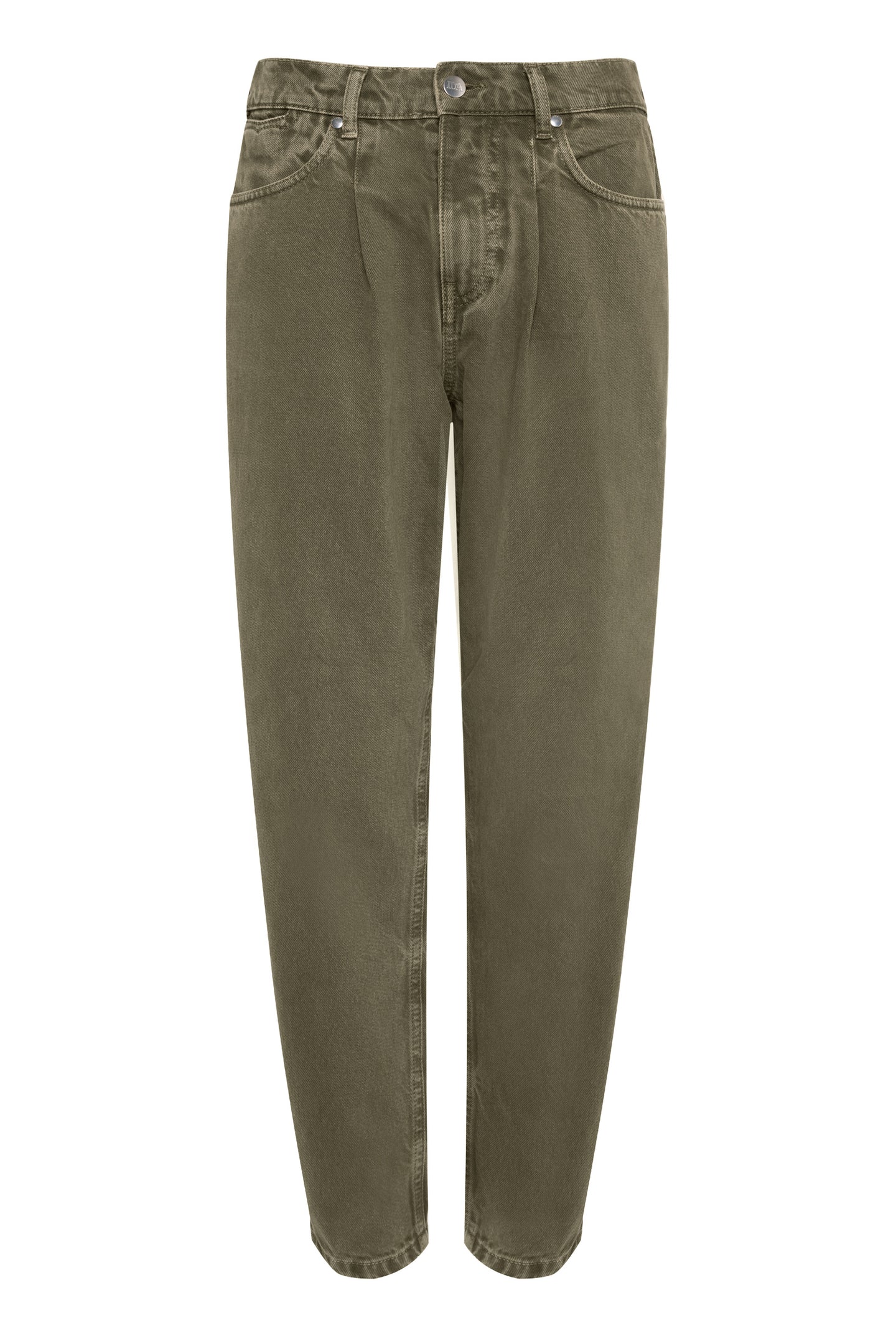 Alice The Low Rise Carrot Leg | In The Field [Green Denim]