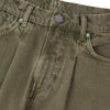 Alice The Low Rise Carrot Leg | In The Field [Green Denim]