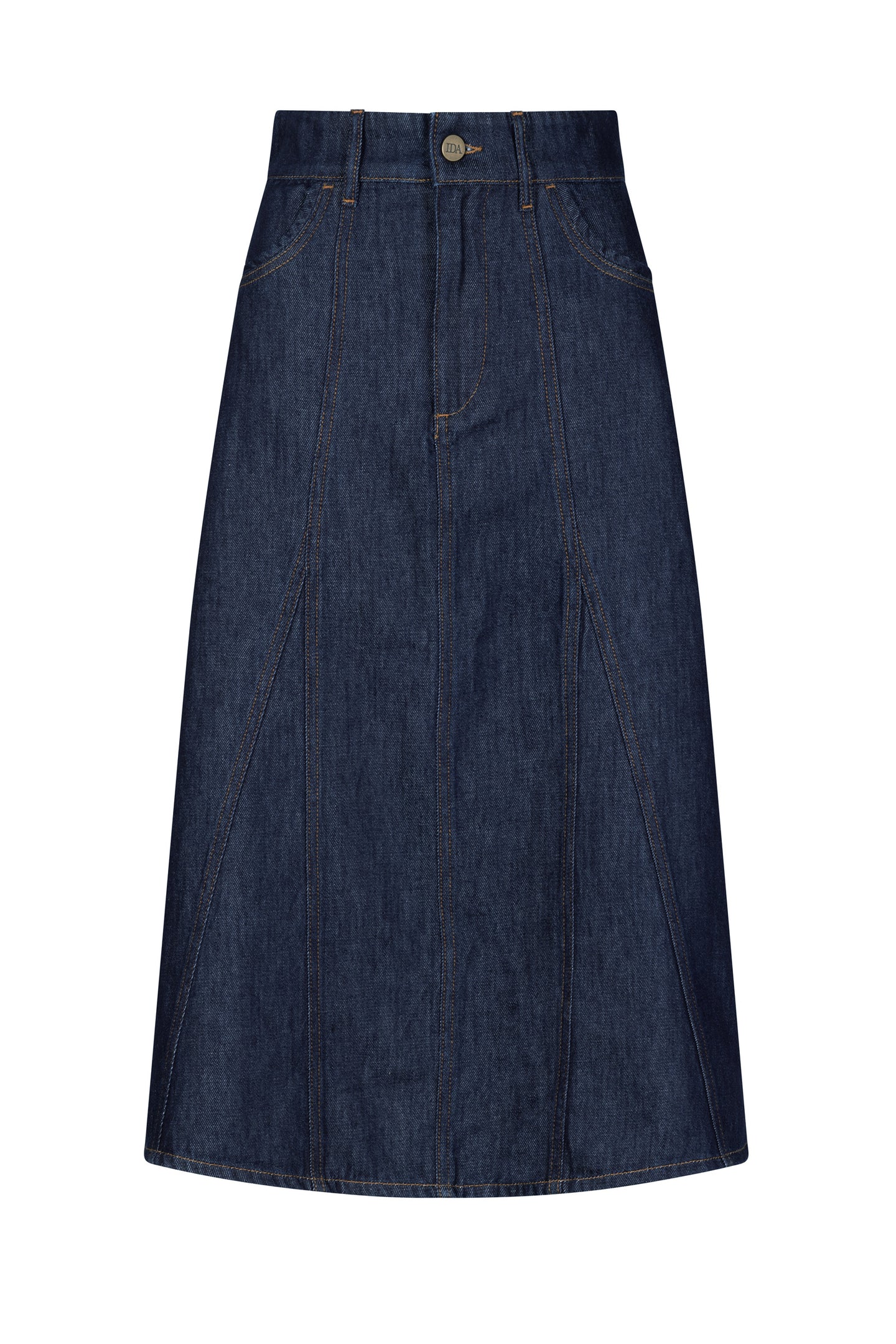 Autumn The A-Line Skirt | Brand Spanking New [Dark Blue Denim]