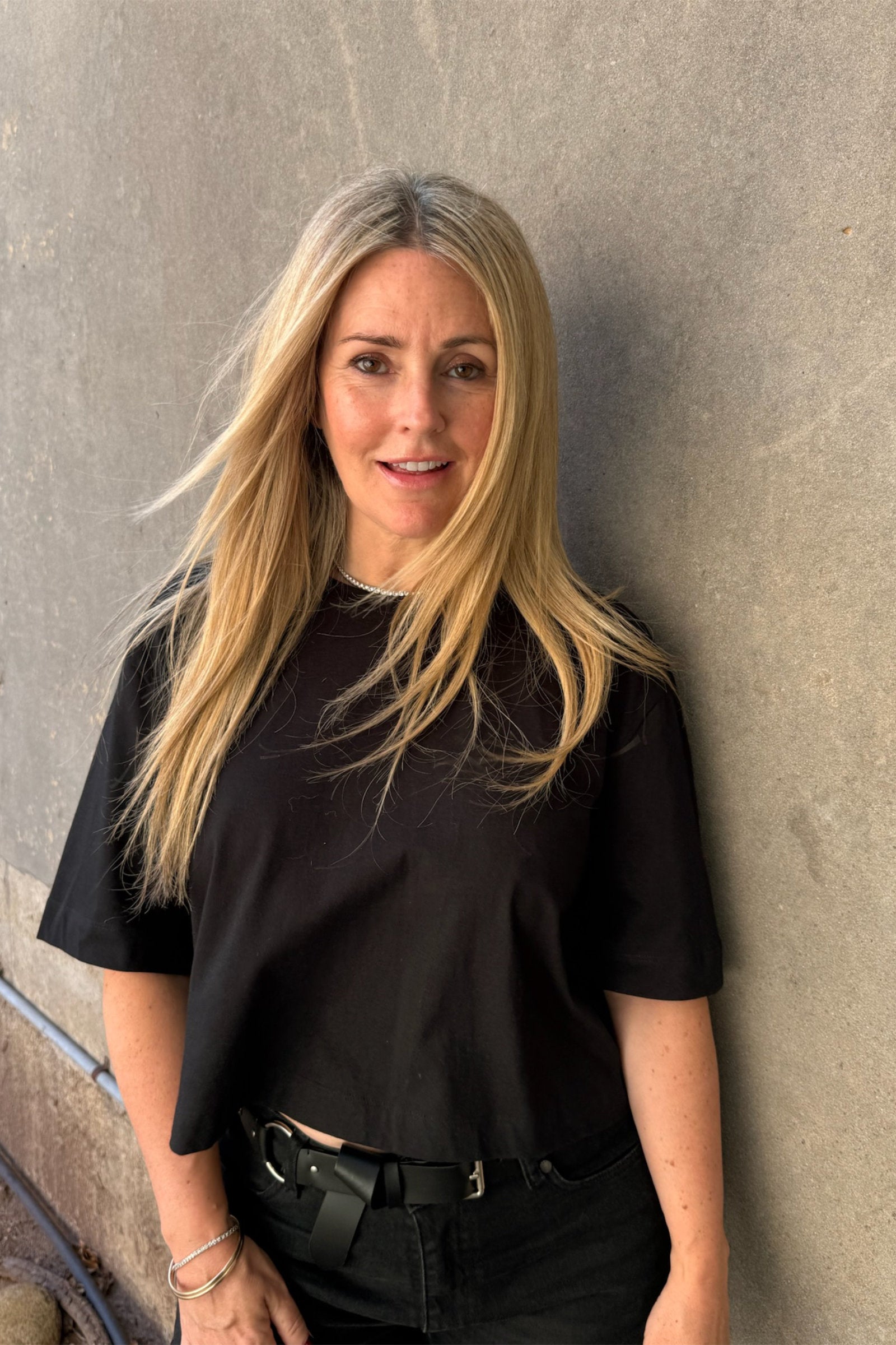 The Boxy Tee | Noir [Black]