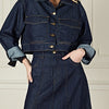 Dudette The Reimagined Cropped Jacket | Brand Spanking New [Dark Denim]