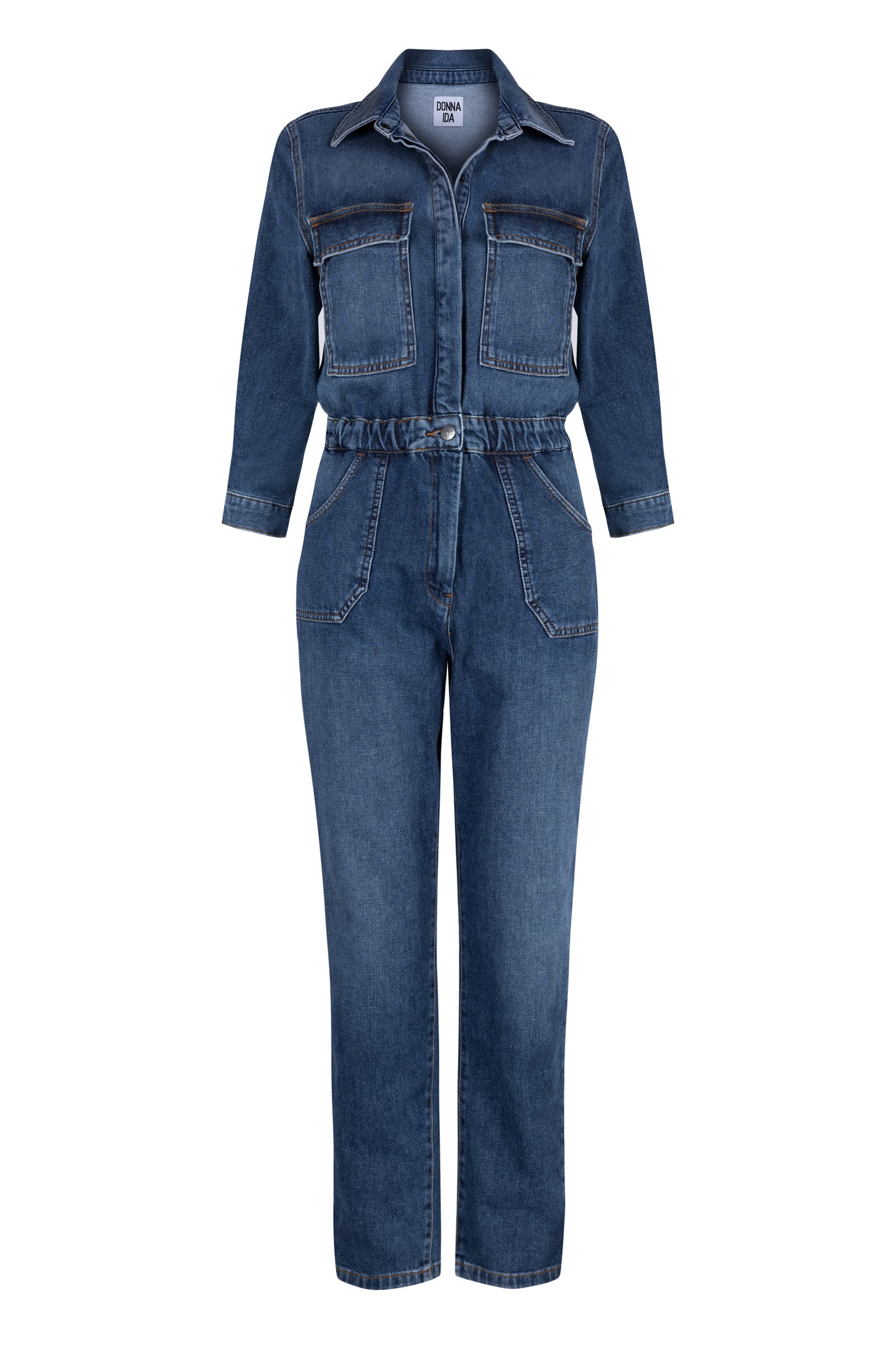 Dusty The Super Downtown Jumpsuit | Classic Dreamer [Dark Blue Denim]