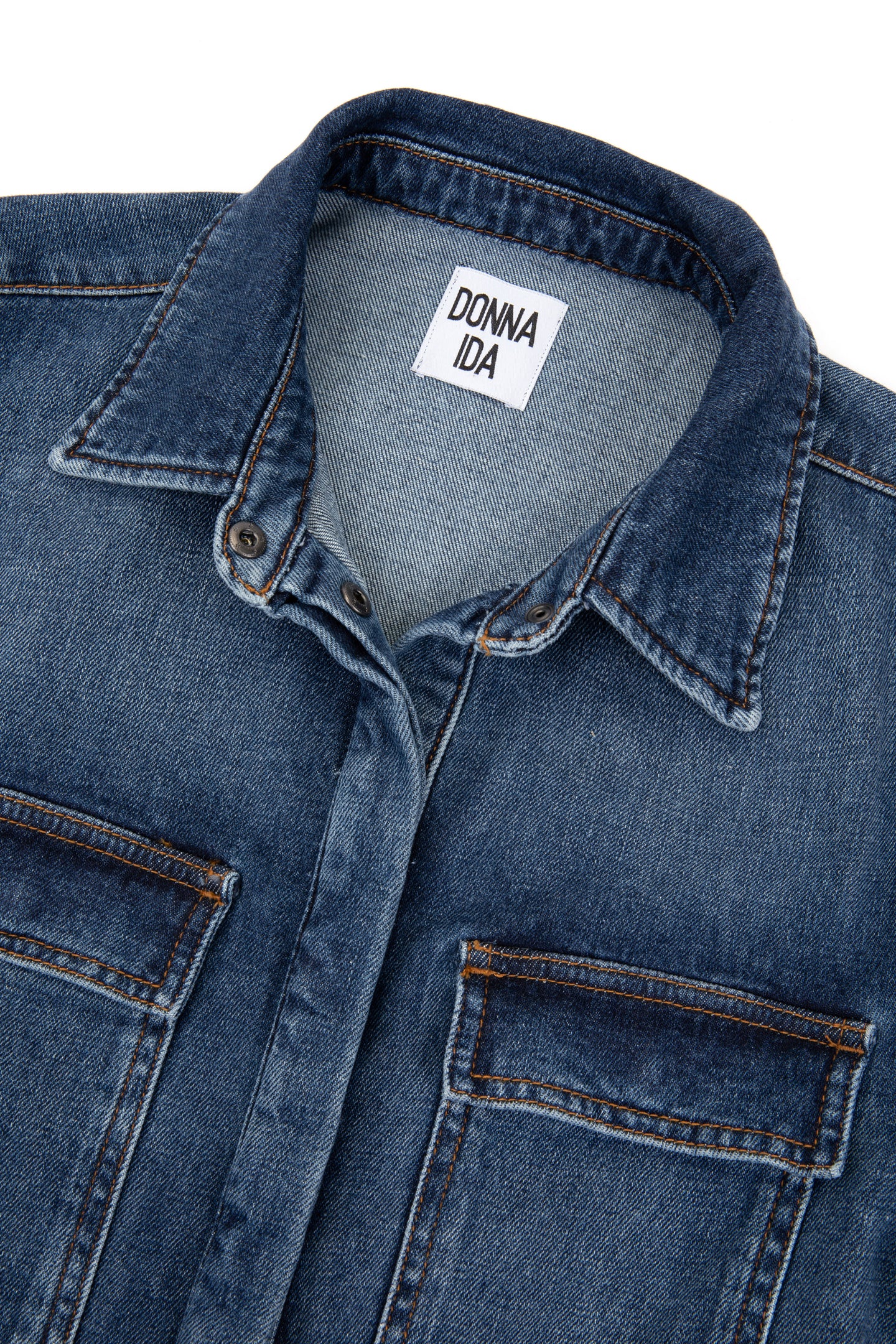 Dusty The Super Downtown Jumpsuit | Classic Dreamer [Dark Blue Denim]
