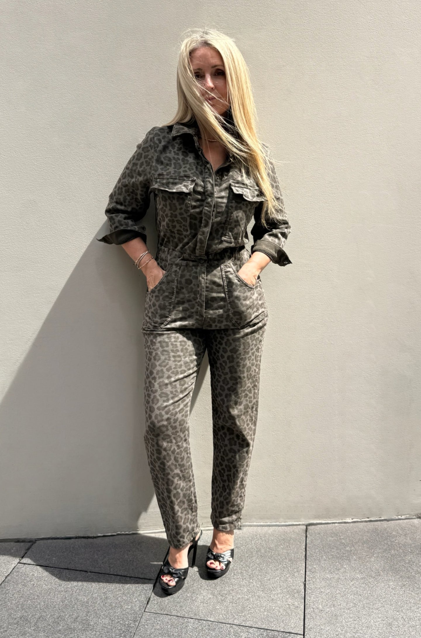 Dusty The Super Downtown Jumpsuit | Dirty Leopard [Camouflage]
