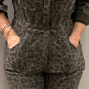Dusty The Super Downtown Jumpsuit | Dirty Leopard [Camouflage]