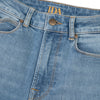Edwina The Cropped Peg Leg | Dirty Girl [Blue Denim]