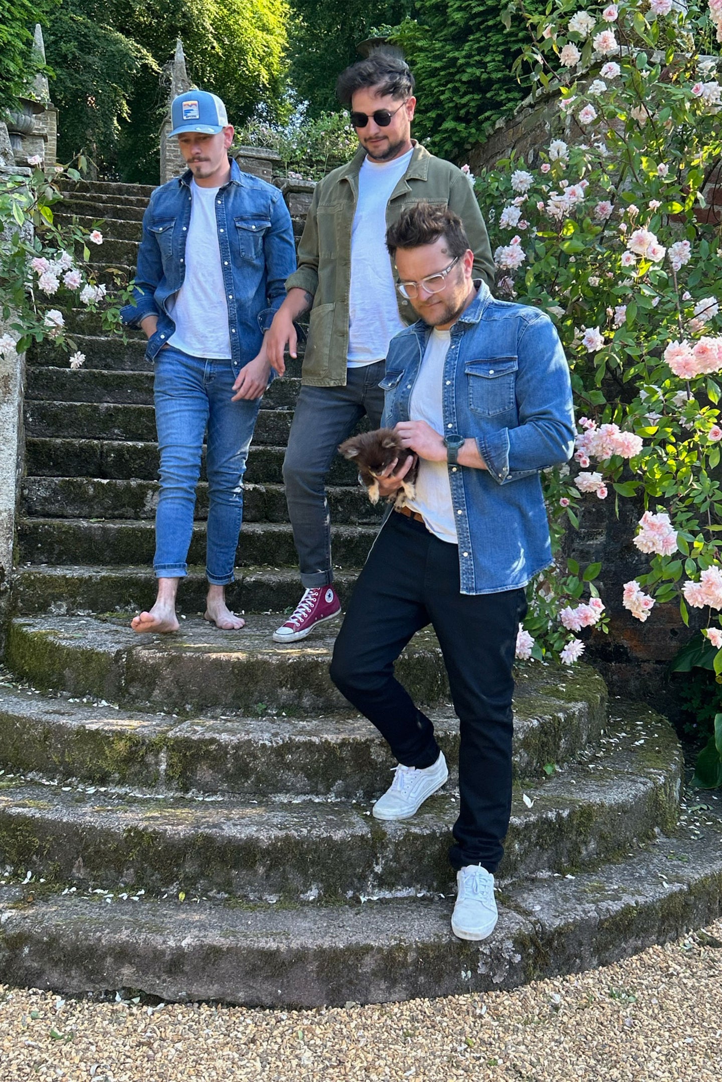 oversized denim unisex blue shacket tradie