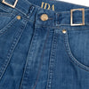 Minnie The High Top Full Length Wide Leg Flared Jeans | Lazy Afternoon [Classic Blue Denim]