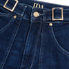Minnie The High Top Full Length Wide Leg Flared Jeans | Working Girl [Dark Wash Denim]