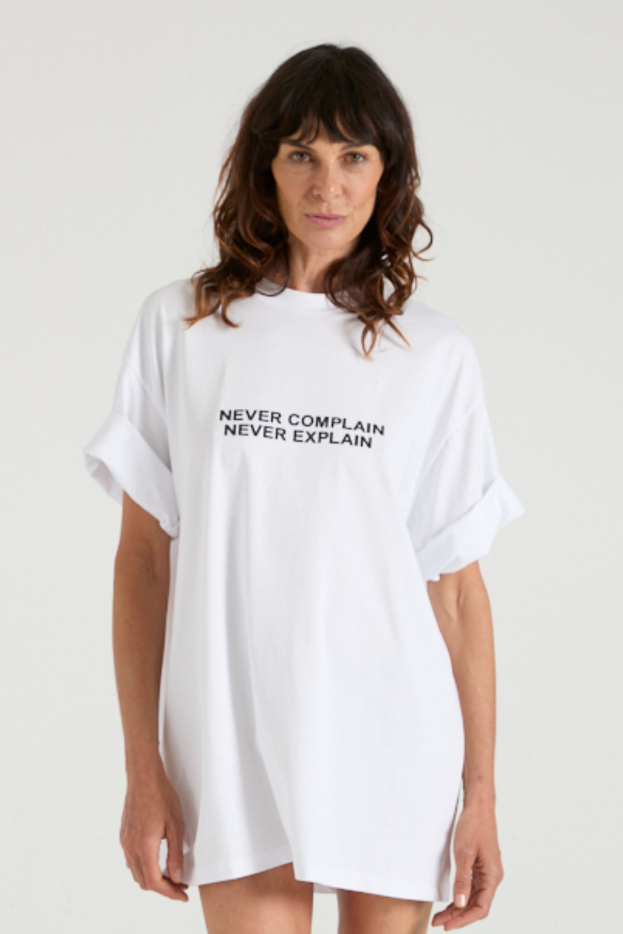 Never Complain, Never Explain