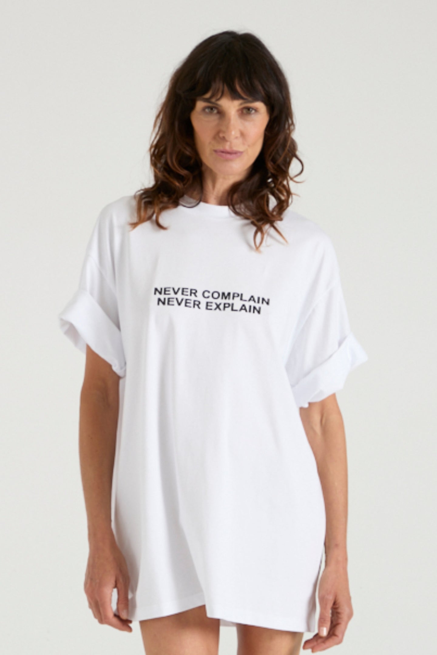 Never Complain, Never Explain