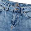 Prudence The Pleat Front Wide Leg | Dearest One [Light Blue Denim]