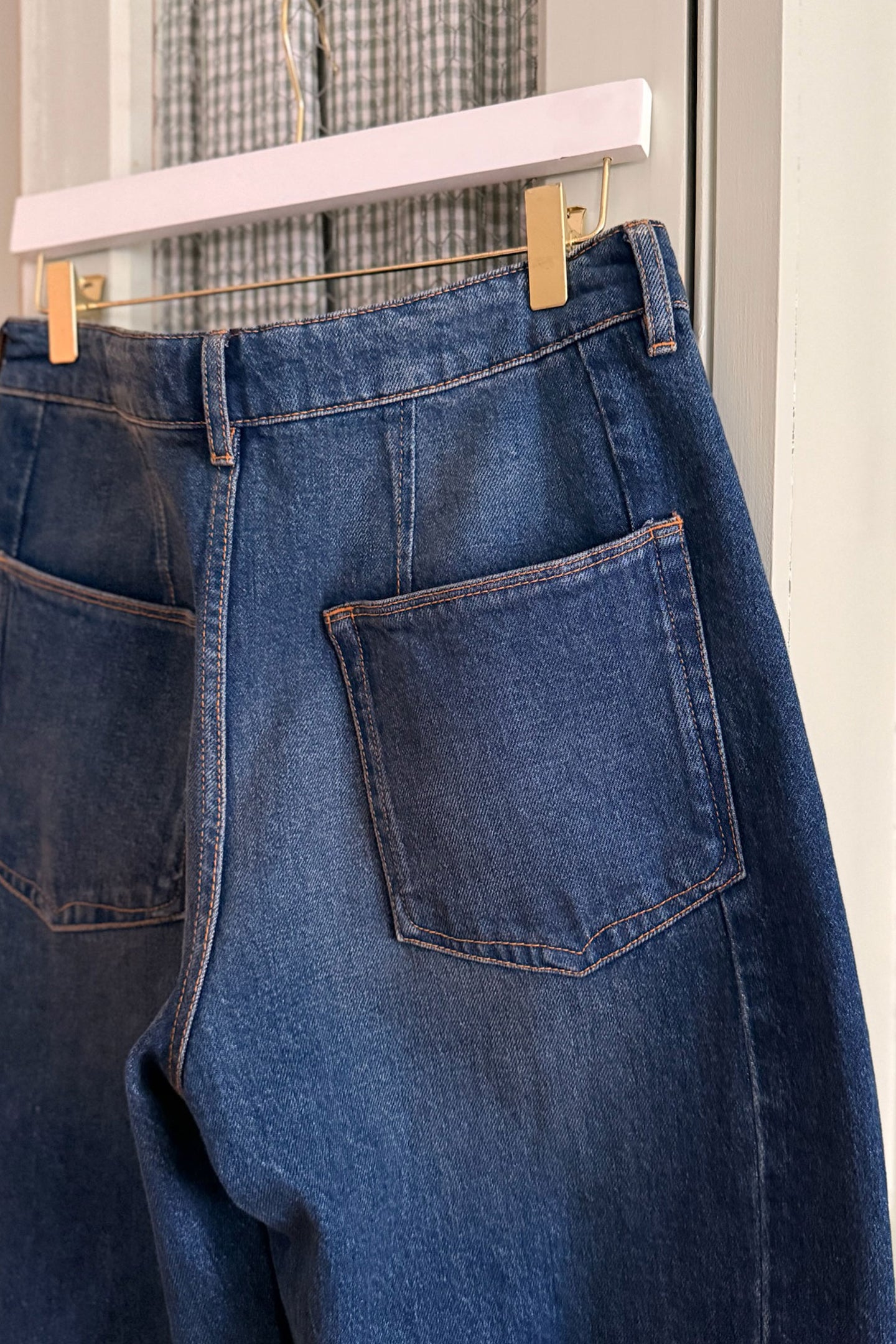 Sissy The Fashion Forward Barrel Leg | Oh Ok Then [Blue Denim]