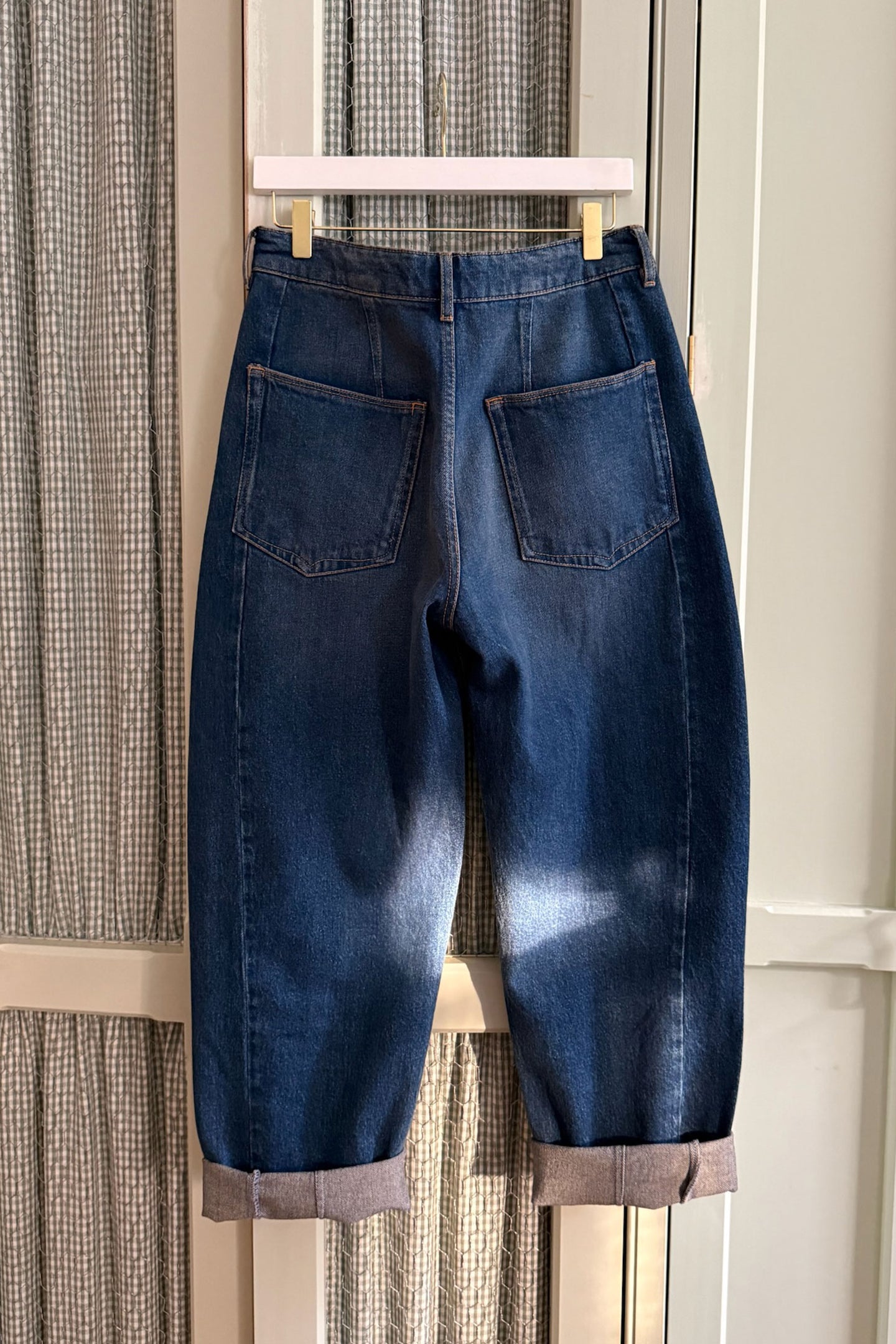 Sissy The Fashion Forward Barrel Leg | Oh Ok Then [Blue Denim]