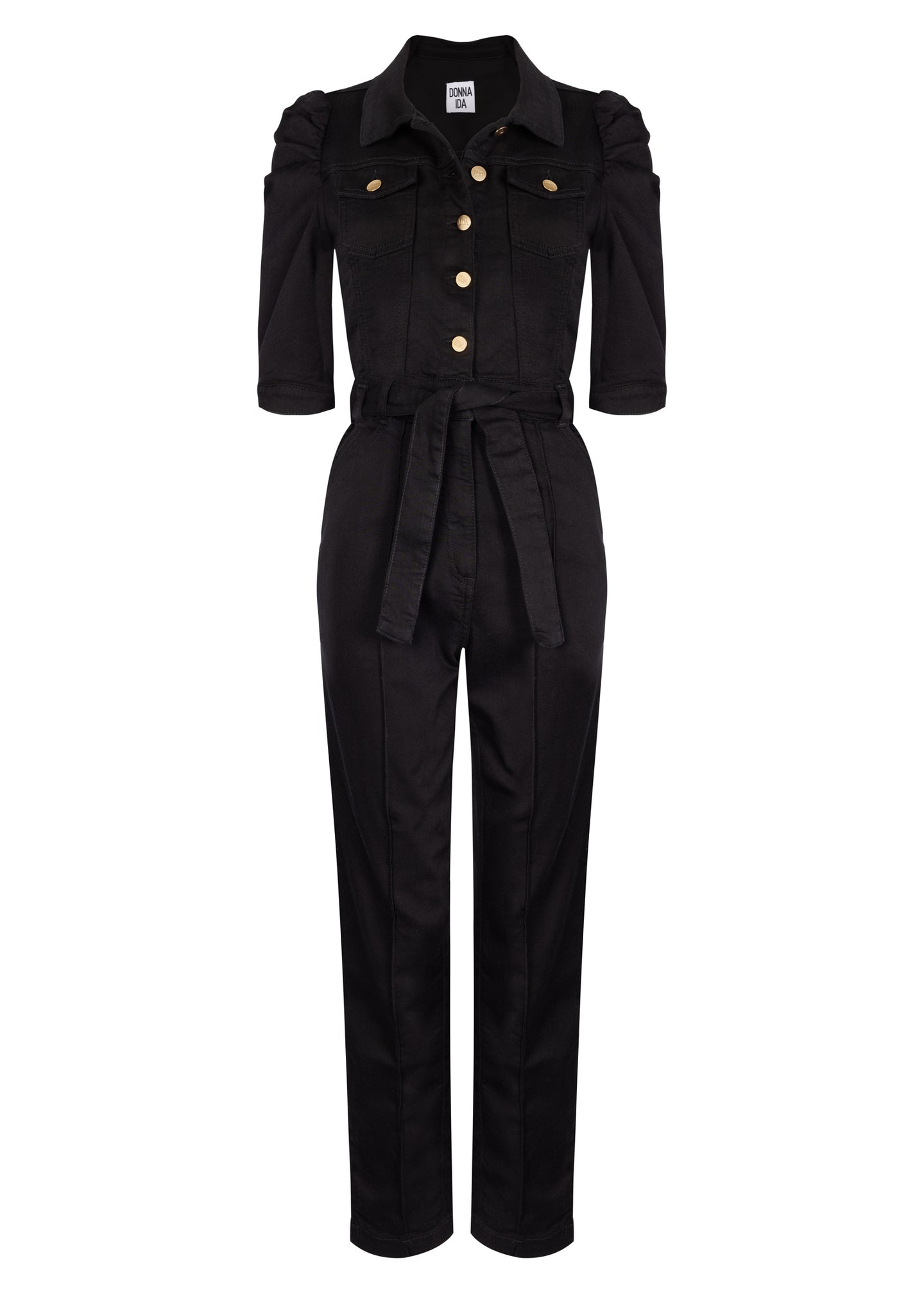 DONNA IDA X SOPHIE STANBURY | Sophie The Nipped In Tailored Jumpsuit | Blackest