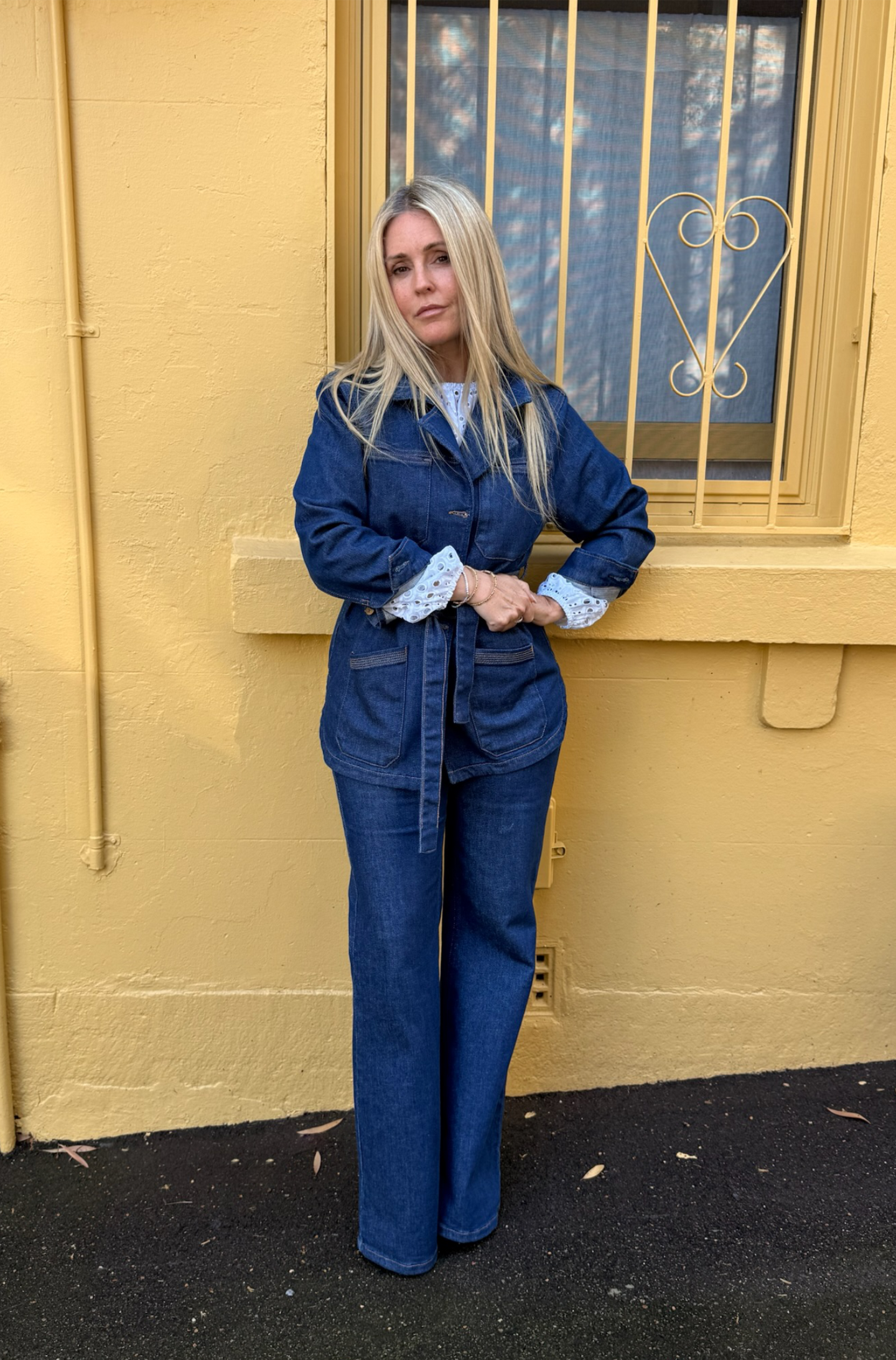 Special Agent Thornton The Belted Field Jacket | Smarter Than You [Mid Wash]