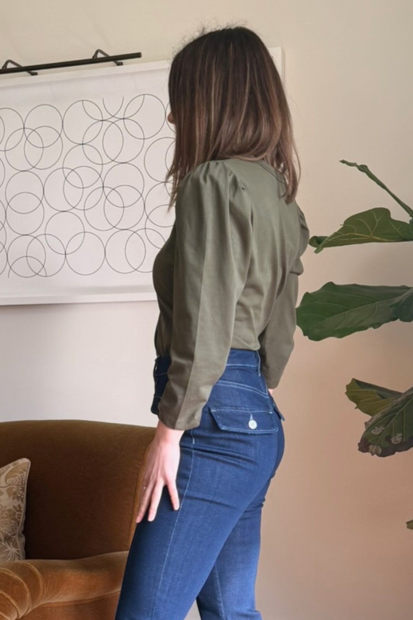The Classic Puff Tee | Khaki [Green]