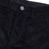 Velma The Mid Rise Perfectly Slim Trouser | Noir Velvet [Black]