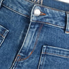 Astrid The Cropped Patch Front Pocket Jean | Shut The Front Door [Blue Denim]
