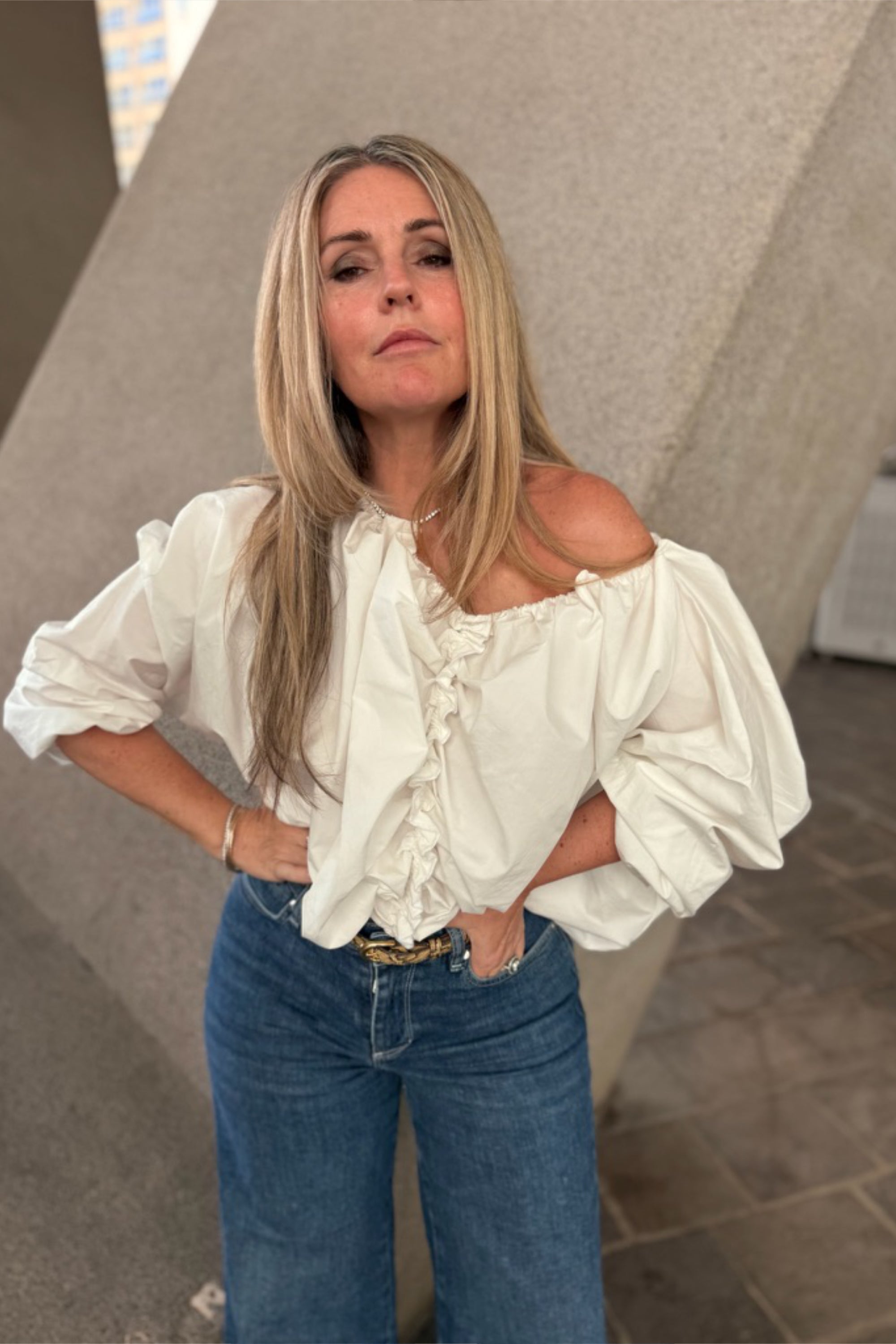 The Aurora Top | Milk [White]