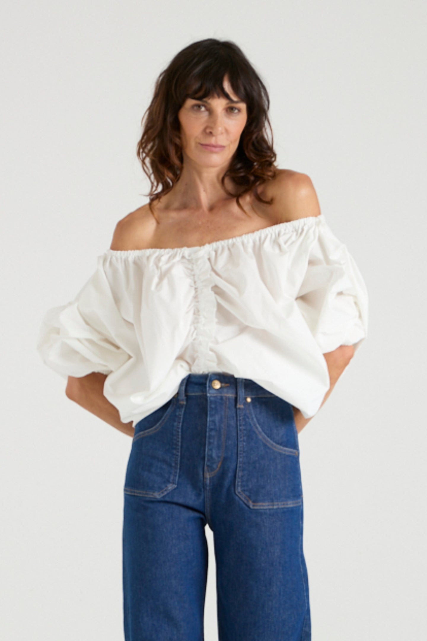 The Aurora Top | Milk [White]