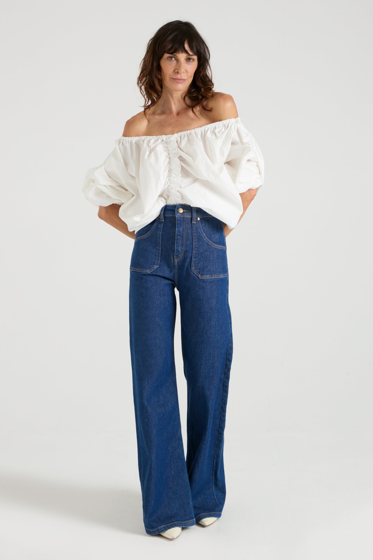 The Aurora Top | Milk [White]