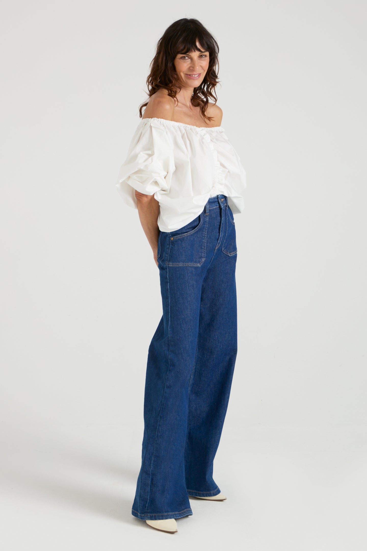 The Aurora Top | Milk [White]