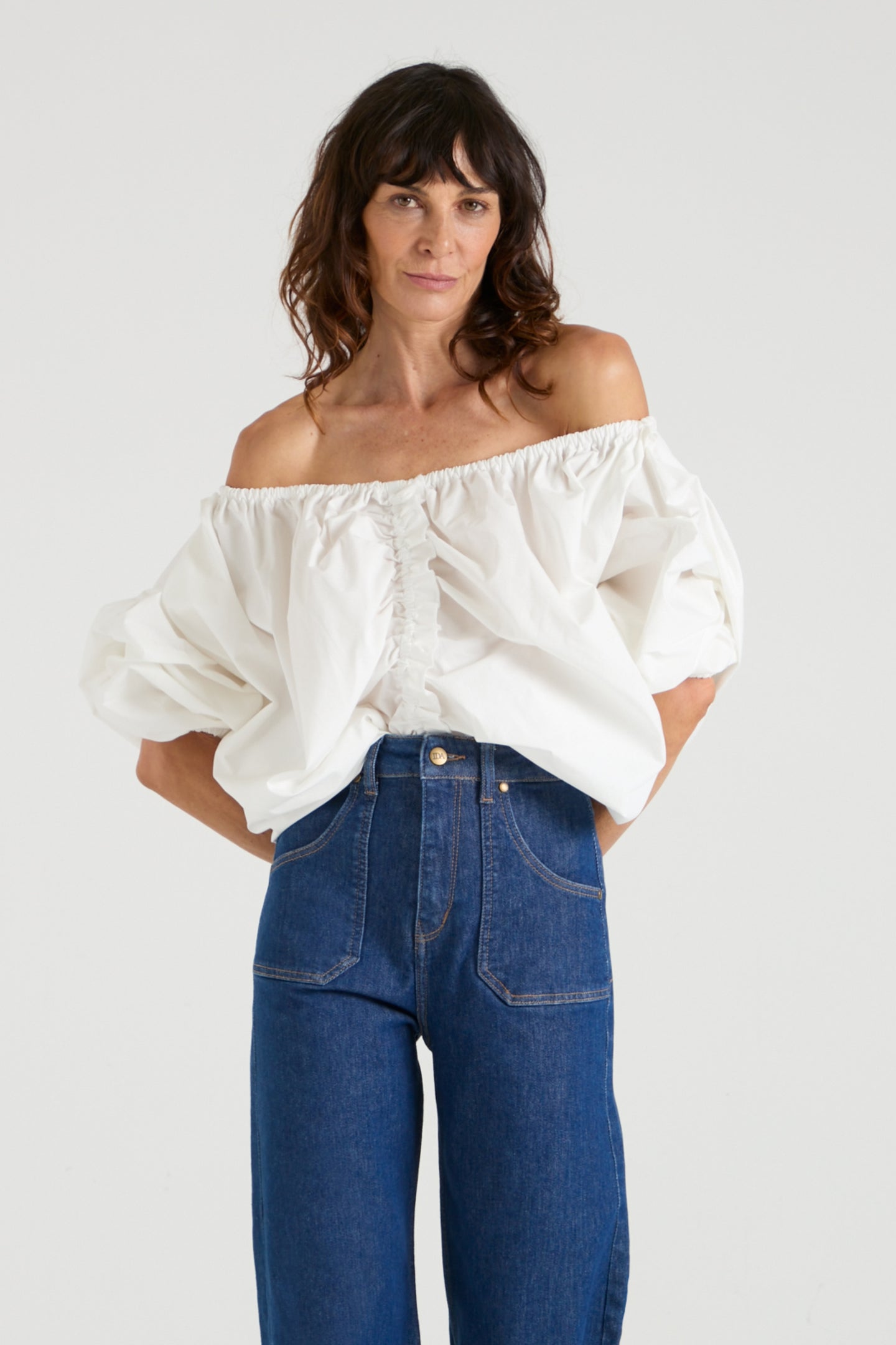 The Aurora Top | Milk [White]