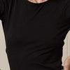 The Backless Double Drape | Noir [Black]