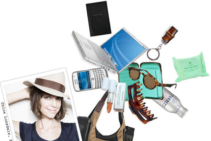 What's in Your Bag - Chloe Lonsdale from MiH Jeans