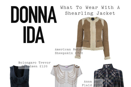 What To Wear With A Shearling Jacket
