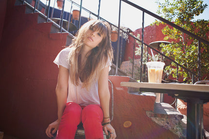 Rumi Neely of Fashiontoast styles J Brand 811