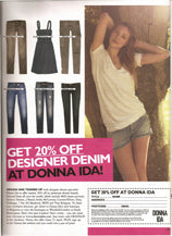 20% Off at Donna Ida with Grazia