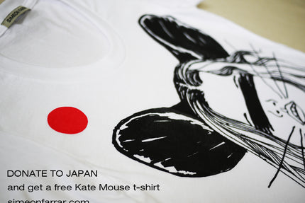 Donate to Japan For A FREE Simeon Farrar T-Shirt