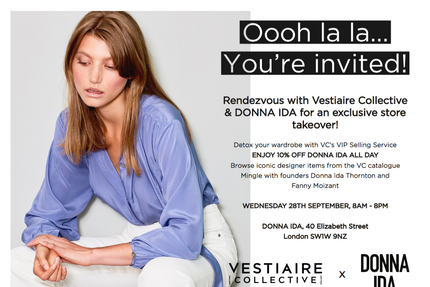 Vestiaire Collective x DONNA IDA Event