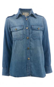 4 ways to wear a classic denim shirt