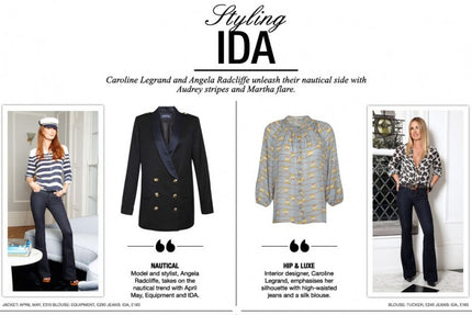 Styling IDA SS13 with Angela Radcliffe and Caroline Legrand